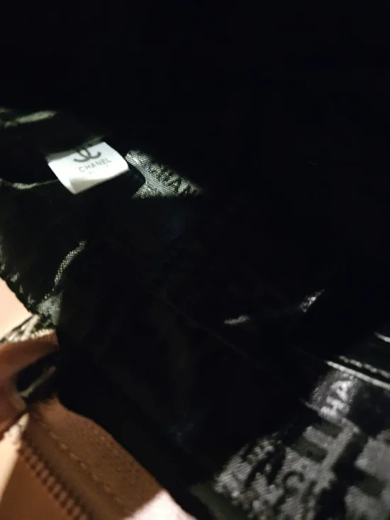 Pink Quilted Logo Mini Tote with Detachable Strap - Picture 4 of 5